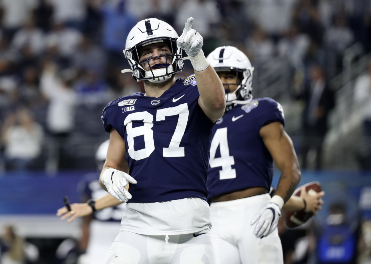 Penn State tight end Pat Freiermuth